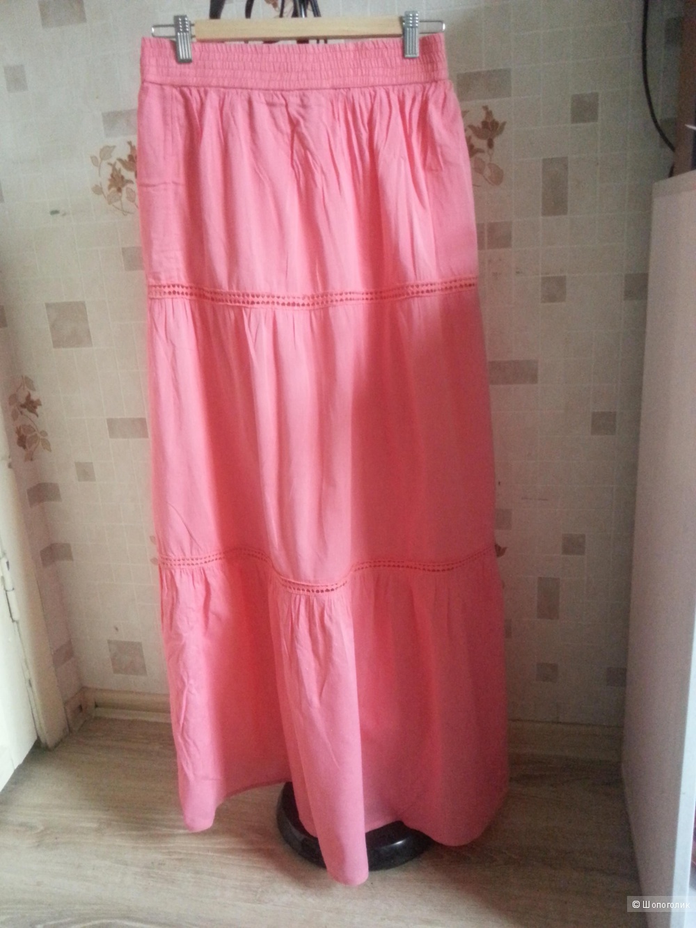 Розовая юбка stradivarius  размер М