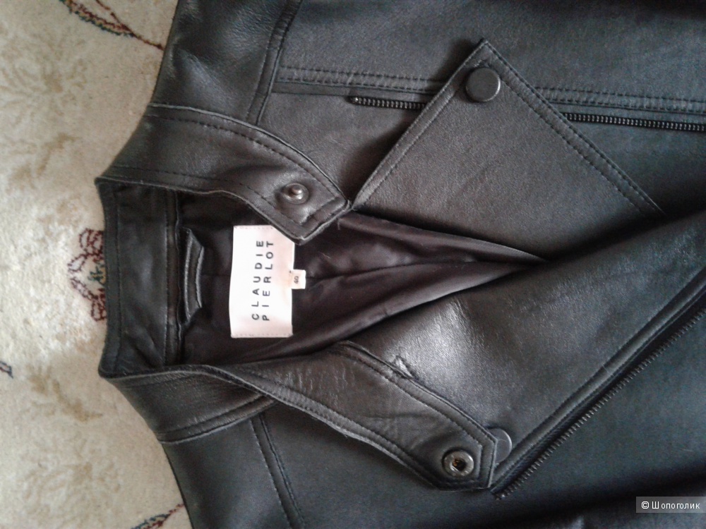 Куртка кожаная Claudia Pierlot на 44-46 размер