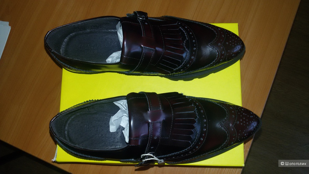 Кожаные ботинки Wil Dempster London р. 39-40