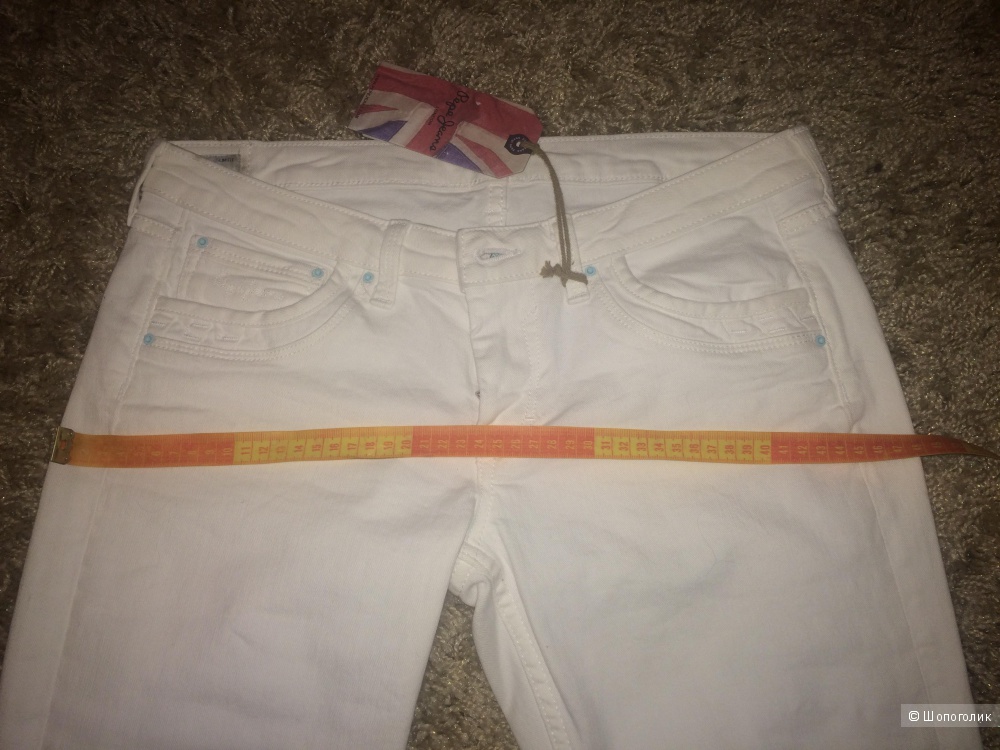 Белые джинсы Pepe jeans London, размер 30/28