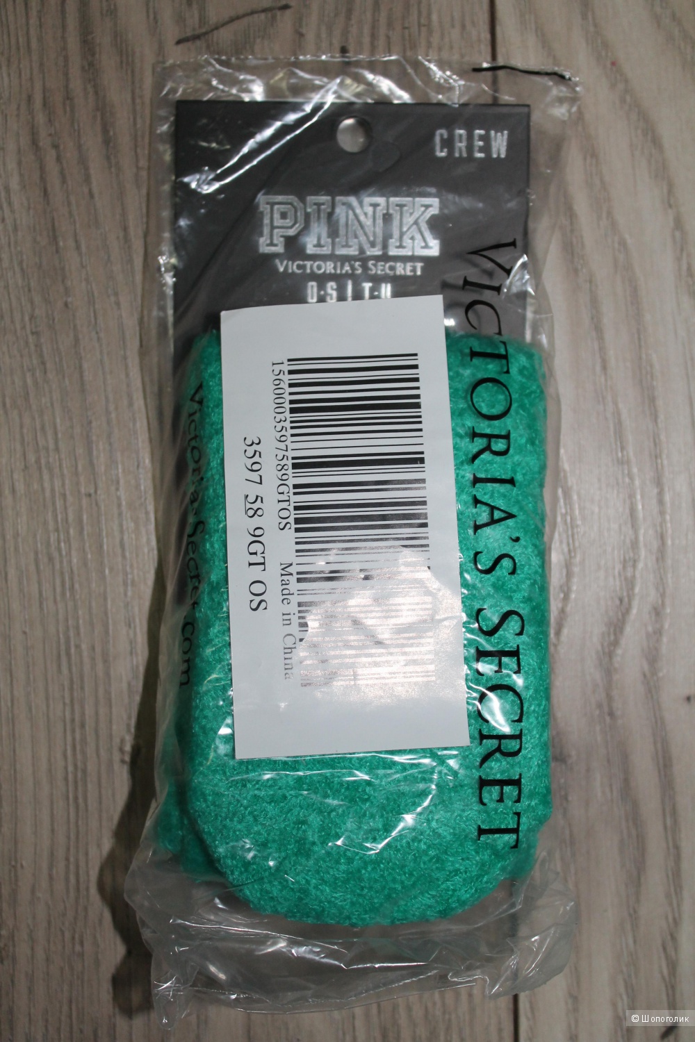 Зеленые носки Victoria's Secret PINK