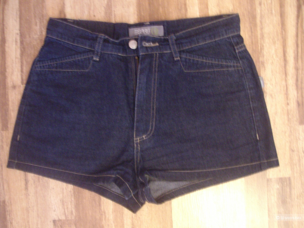Шорты джинсовые с высокой посадкой"Esprit" р. 44-46 (Германия)