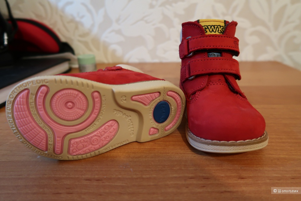 Новые детские ортопедические ботинки twiki 20 размер