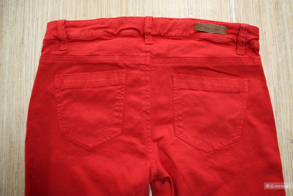 Красные джинсы Colin's, SlimFit, 38
