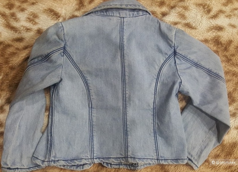 Джинсовая куртка на девочку 18 месяцев