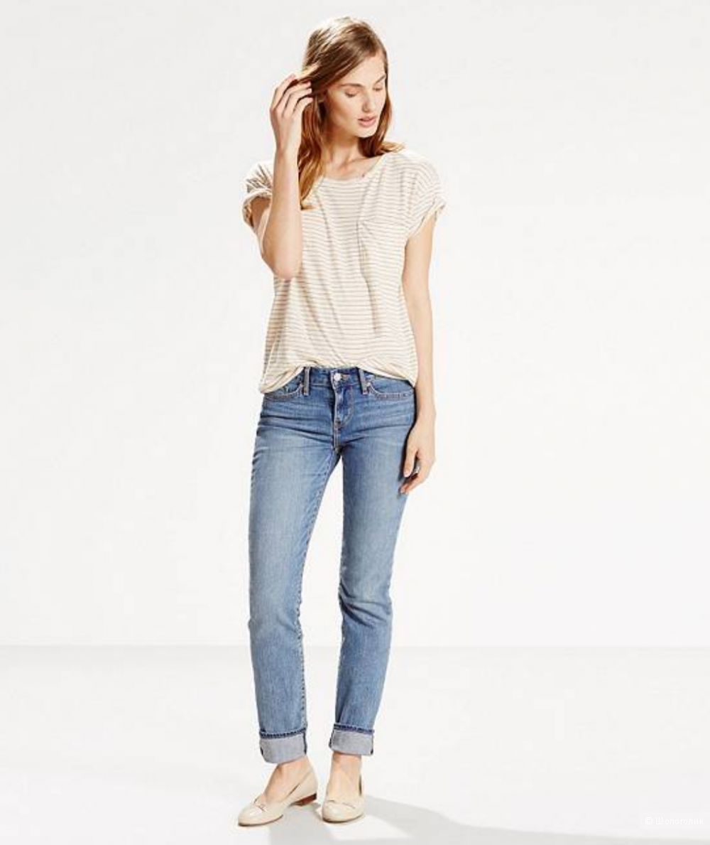 Джинсы женские Levis 712 slim р.25 новые