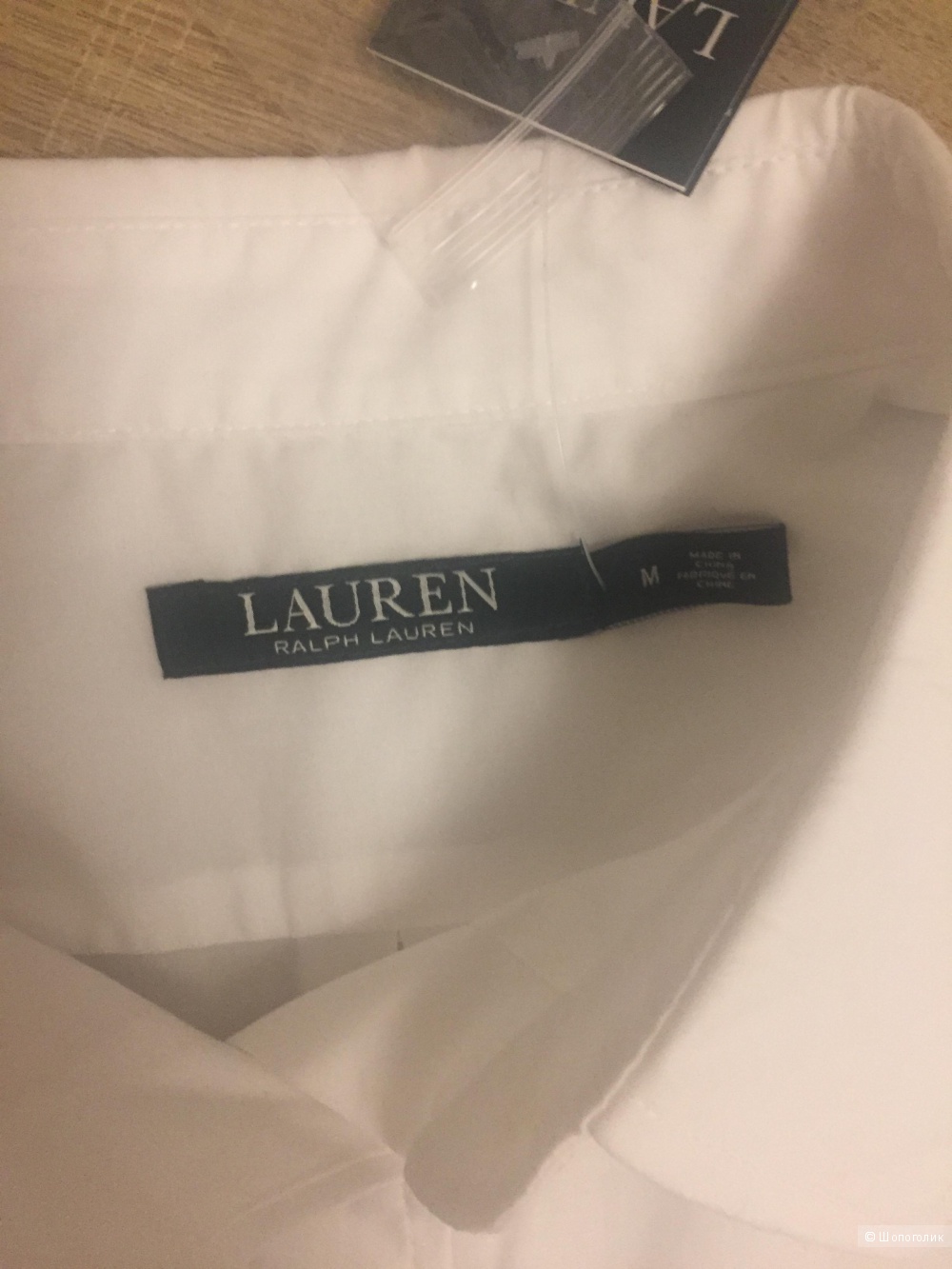 Хлопковая новая рубашка Ralph Louren размер M ( L )