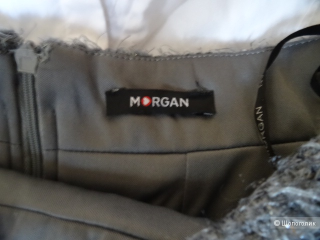 Серая юбка "Morgan", размер 44, б/у