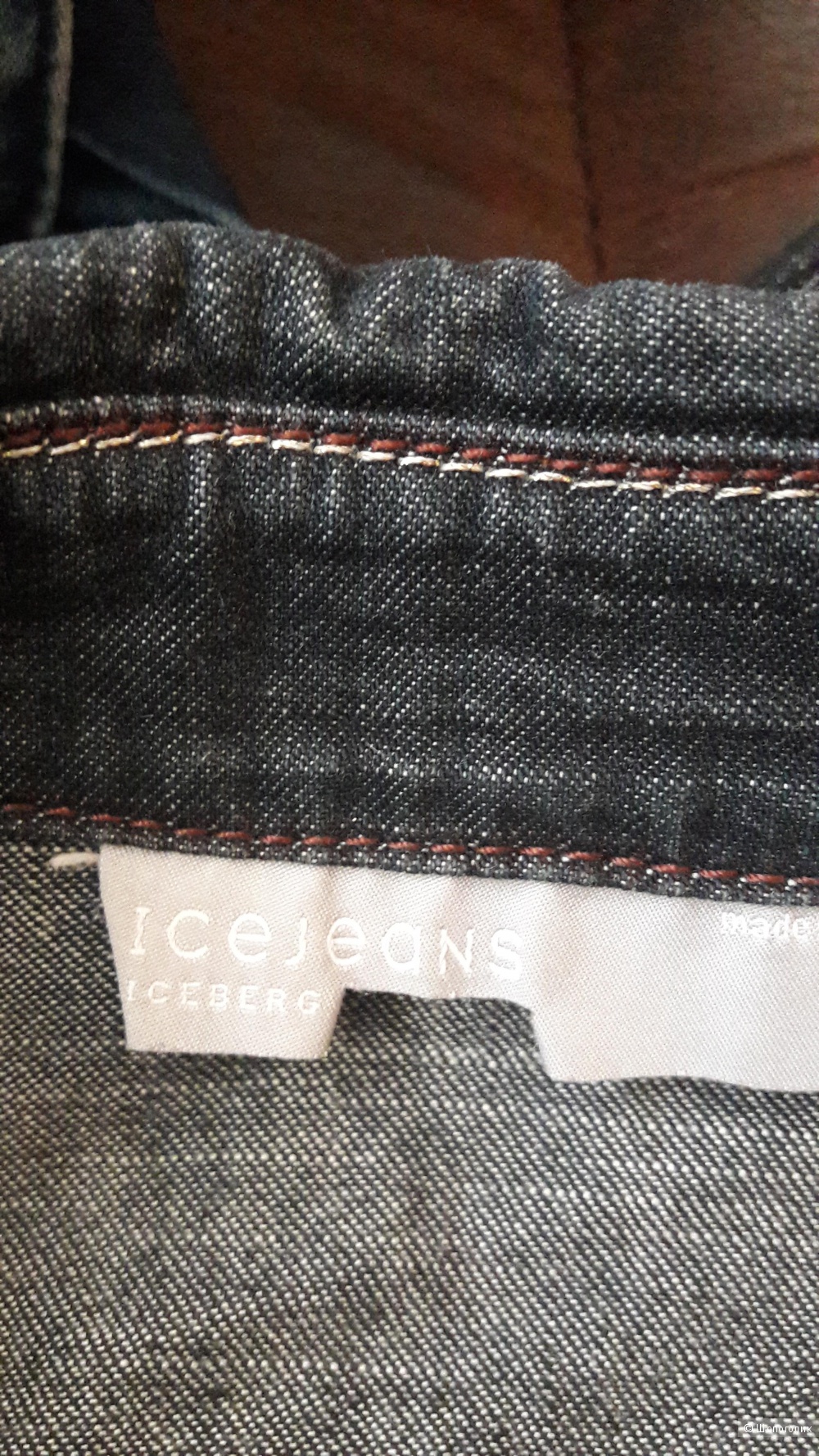 Новый джинсовый пиджак куртка Iceberg размер S (42)