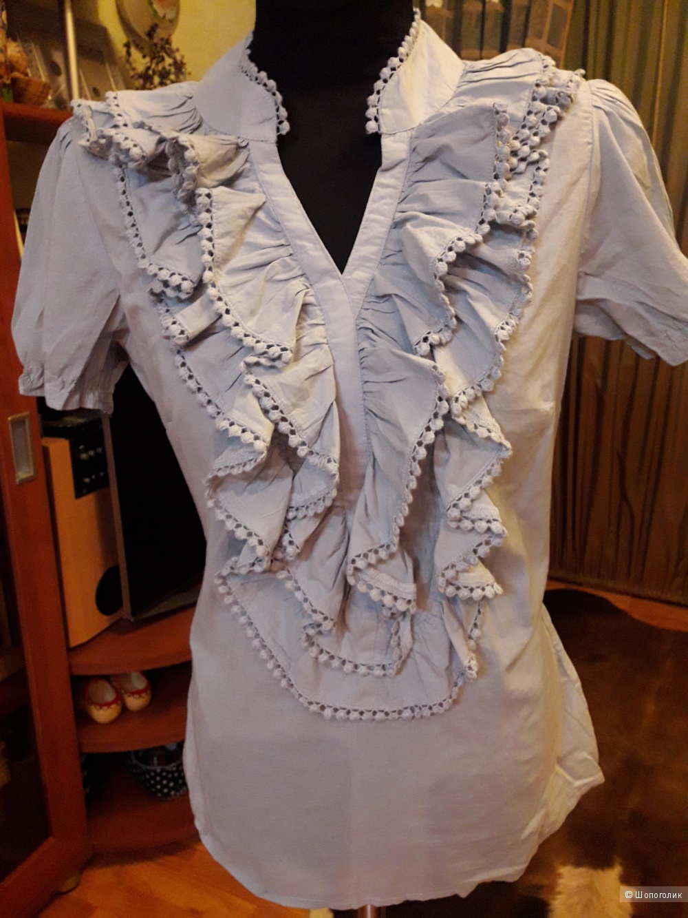 Хлопковая блузка Aniston с Корсо,р 36 eur