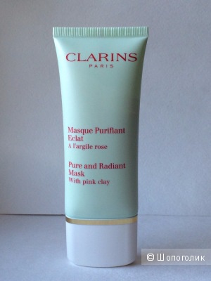 Clarins Eclat Mat Очищающая маска на основе розовой глины