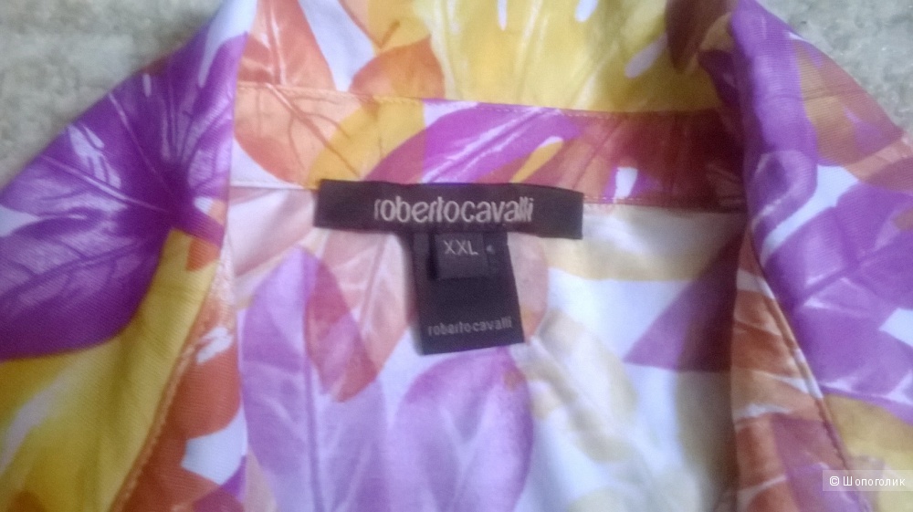 Блузка рубашка ROBERTO CAVALLI 46-48 размер