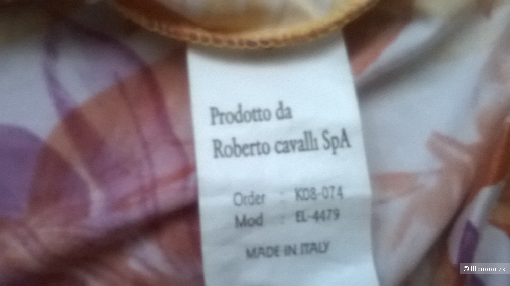 Блузка рубашка ROBERTO CAVALLI 46-48 размер