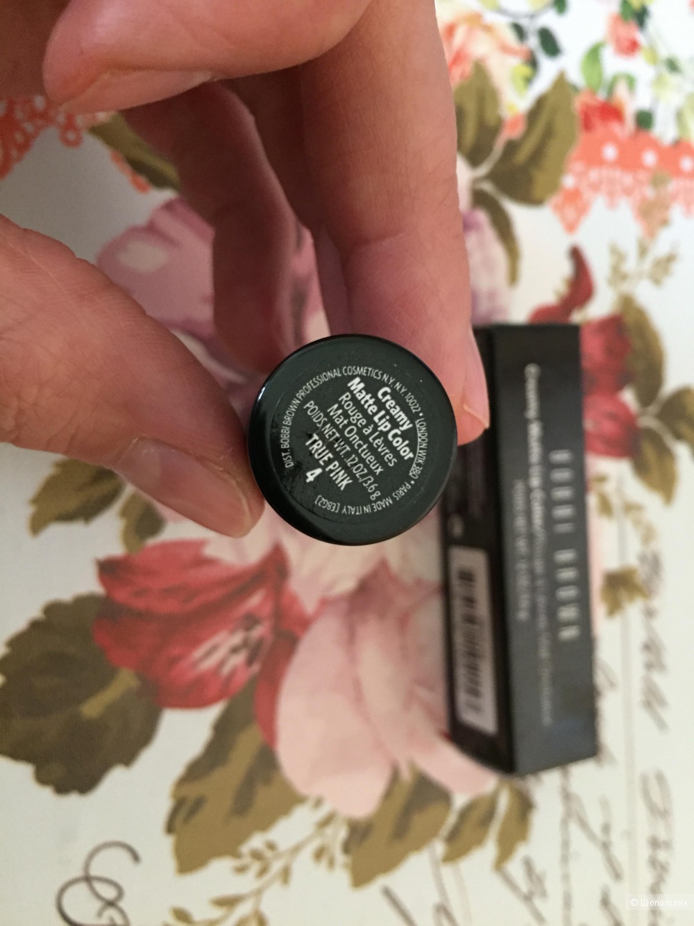 Устойчивая Матовая Помада для губ CREAMY MATTE LIP COLOR от Bobbi Brown.