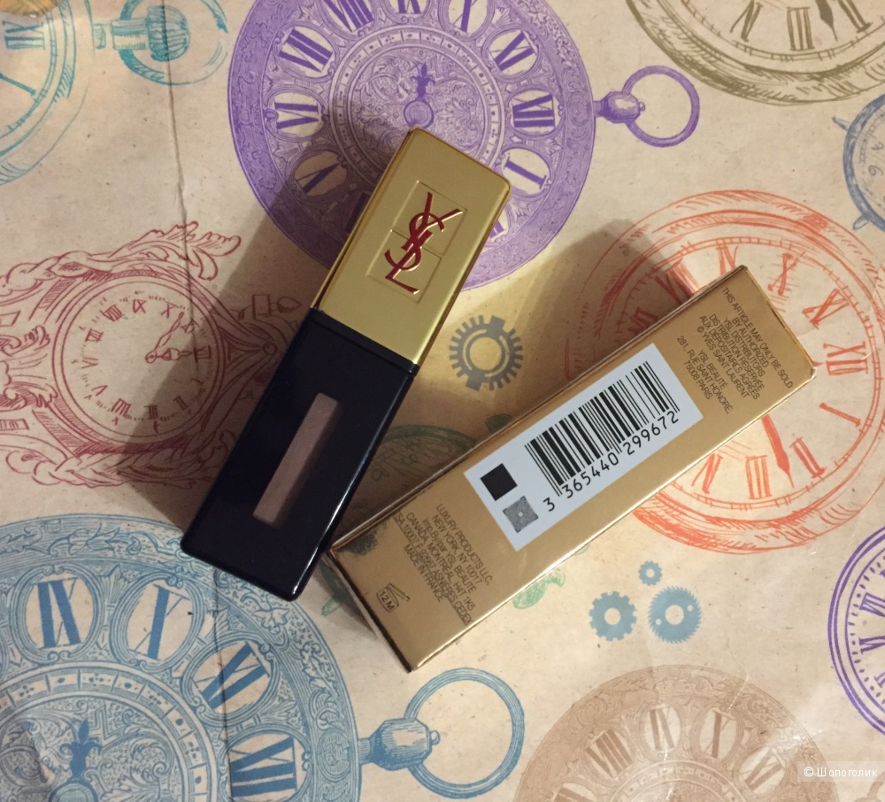 YSL Лак для губ Rouge Pur Couture Vernis A Levres Glossy Stain