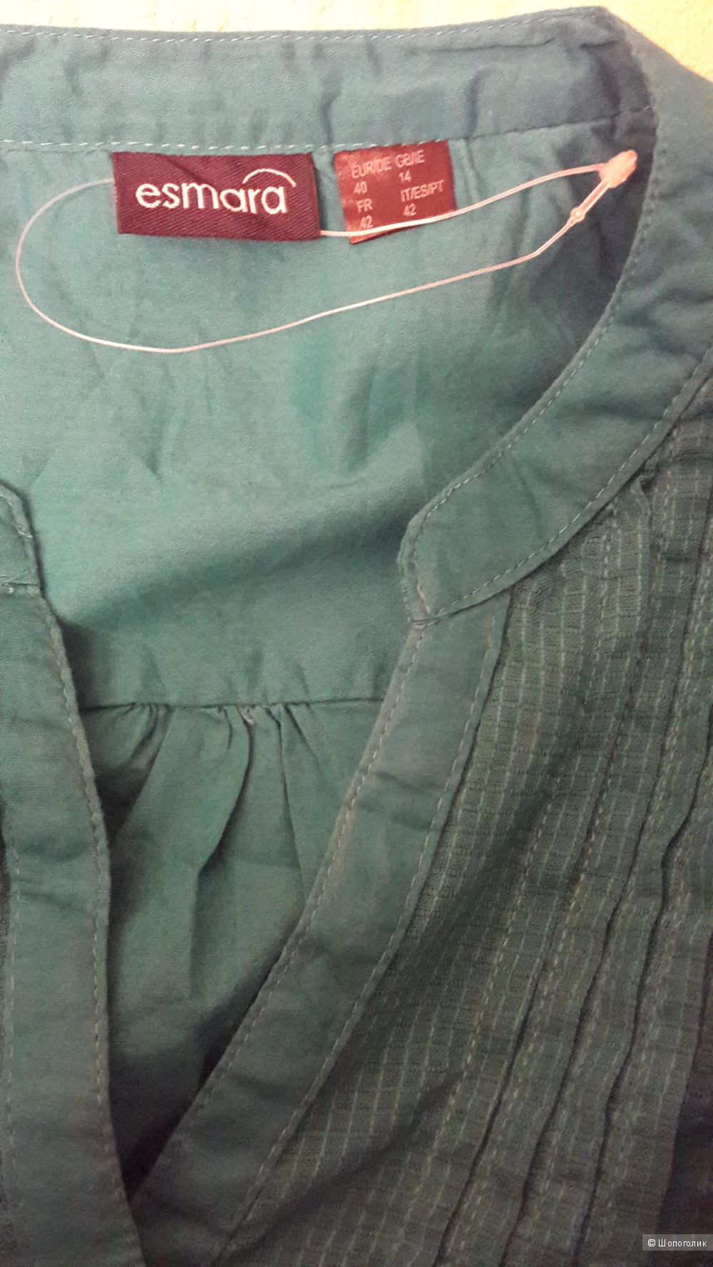 Esmara: новая хлопковая блузка-туника, 40