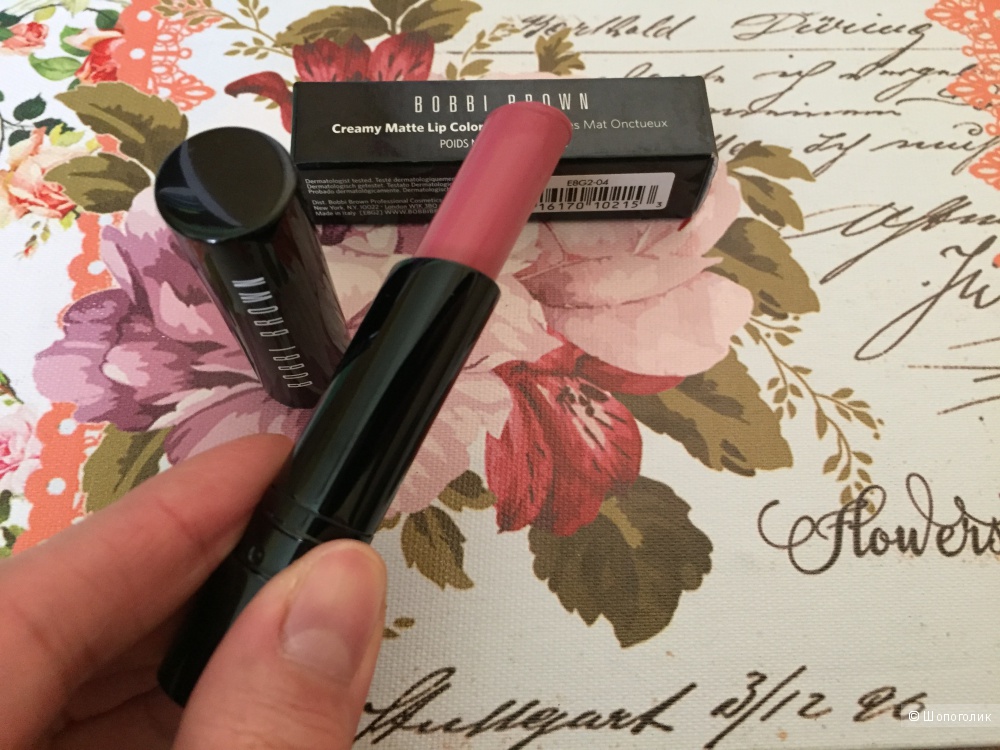 Устойчивая Матовая Помада для губ CREAMY MATTE LIP COLOR от Bobbi Brown.