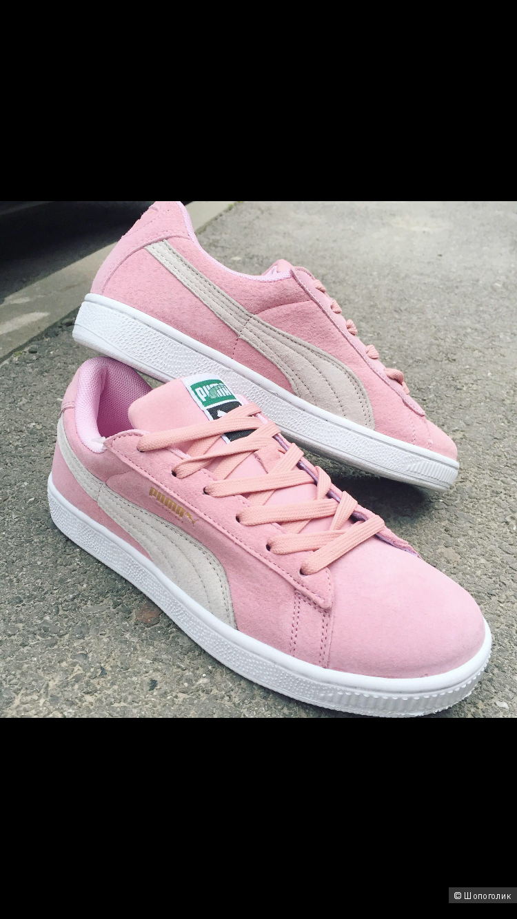 Кеды Puma оригинальные, натуральная замша