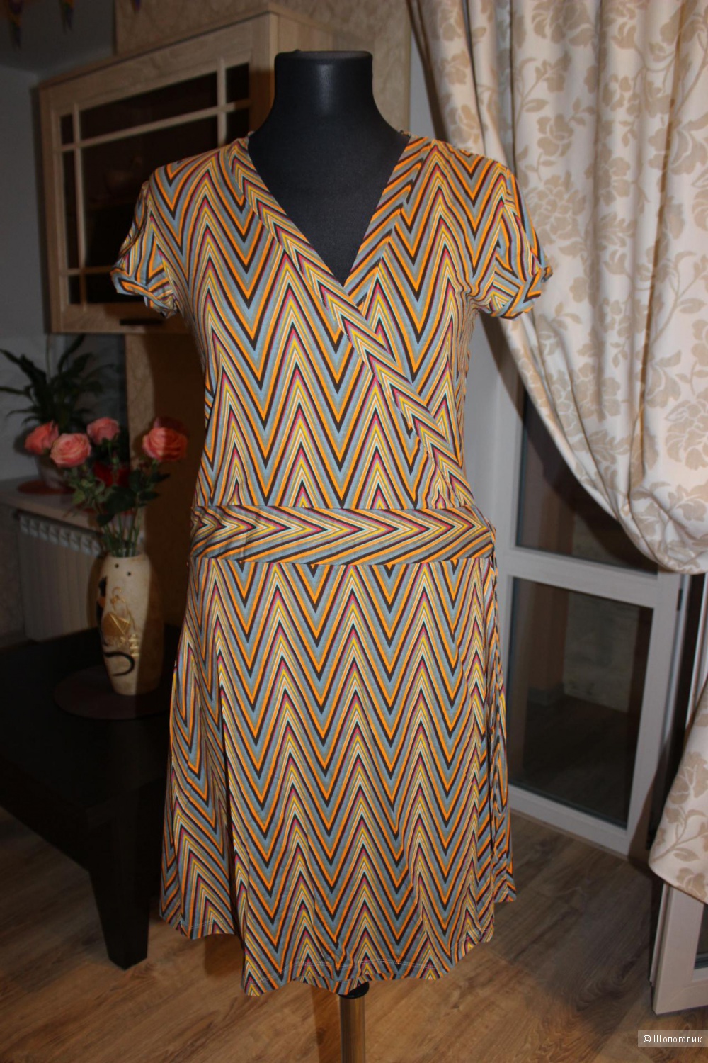 Платье с запахом VERO MODA, размер 44-46