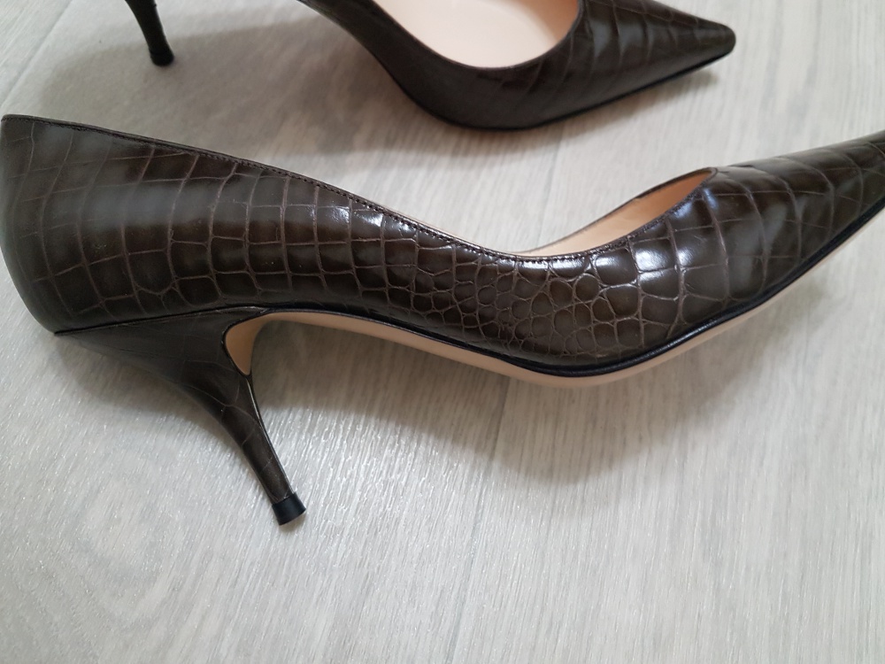 Туфли Casadei под крокодила, размер 38-39
