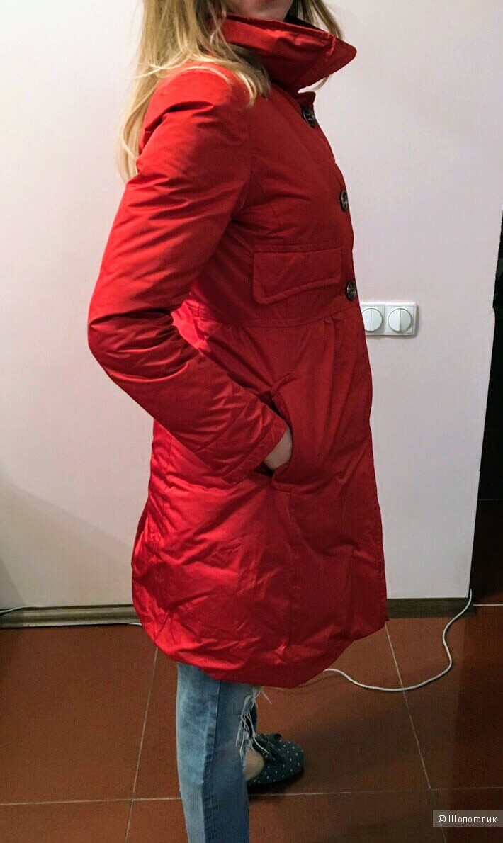 Пальто или легкий пуховик ADD Италия размер 42