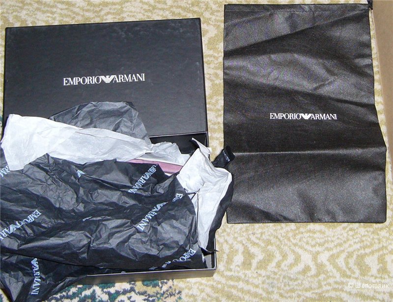 Новые босоножки EMPORIO ARMANI размер 38.5, длина по стельке 24,5 см.