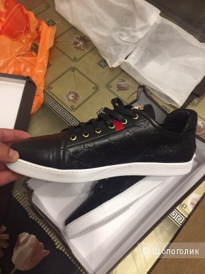Gucci  новые мужские кроссовки 43,5 р