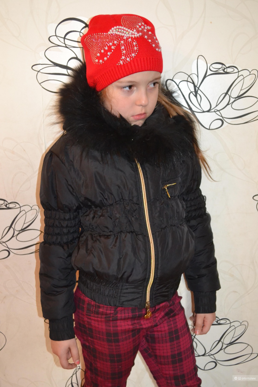 Куртка Fracomina Mini (Италия), деми, для девочки 6 лет
