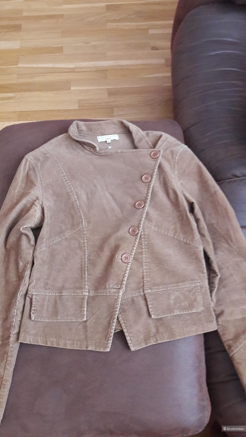 Вельветовый пиджак куртка  Essentiel 38 размера (46)