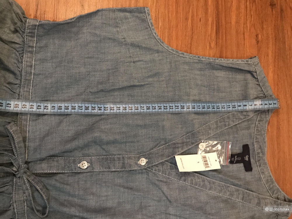 Платье из тонкого джинса GAP FACTORY, размер L