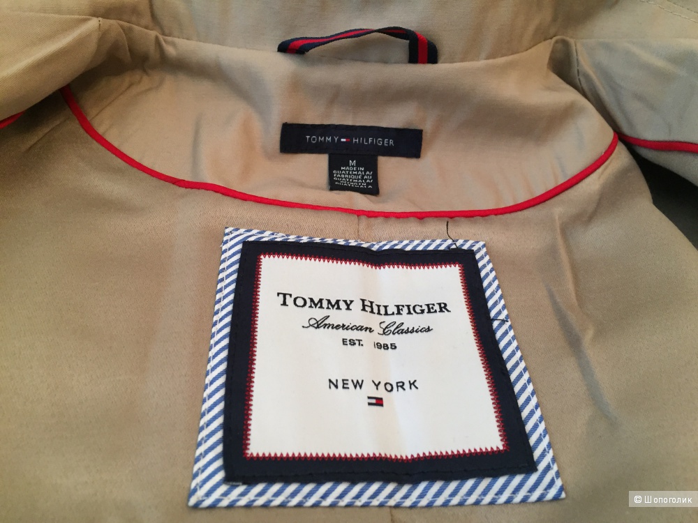 Плащ женский Tommy Hilfiger, размер M (44-46 размер)