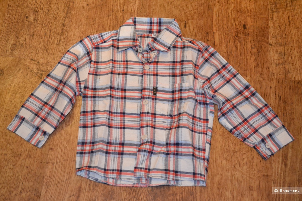 Новая рубашка и джемпер на малыша р.86-92