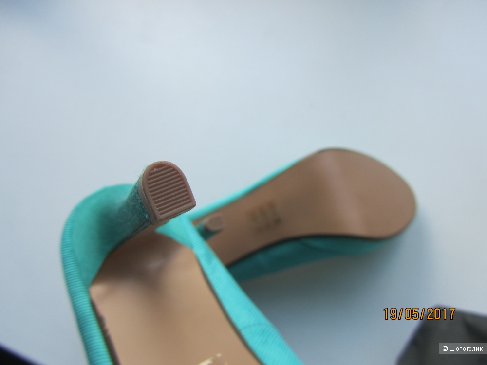 Красивые элегантные туфли с открытым носиком на рус.36 размер 4UK ASOS
