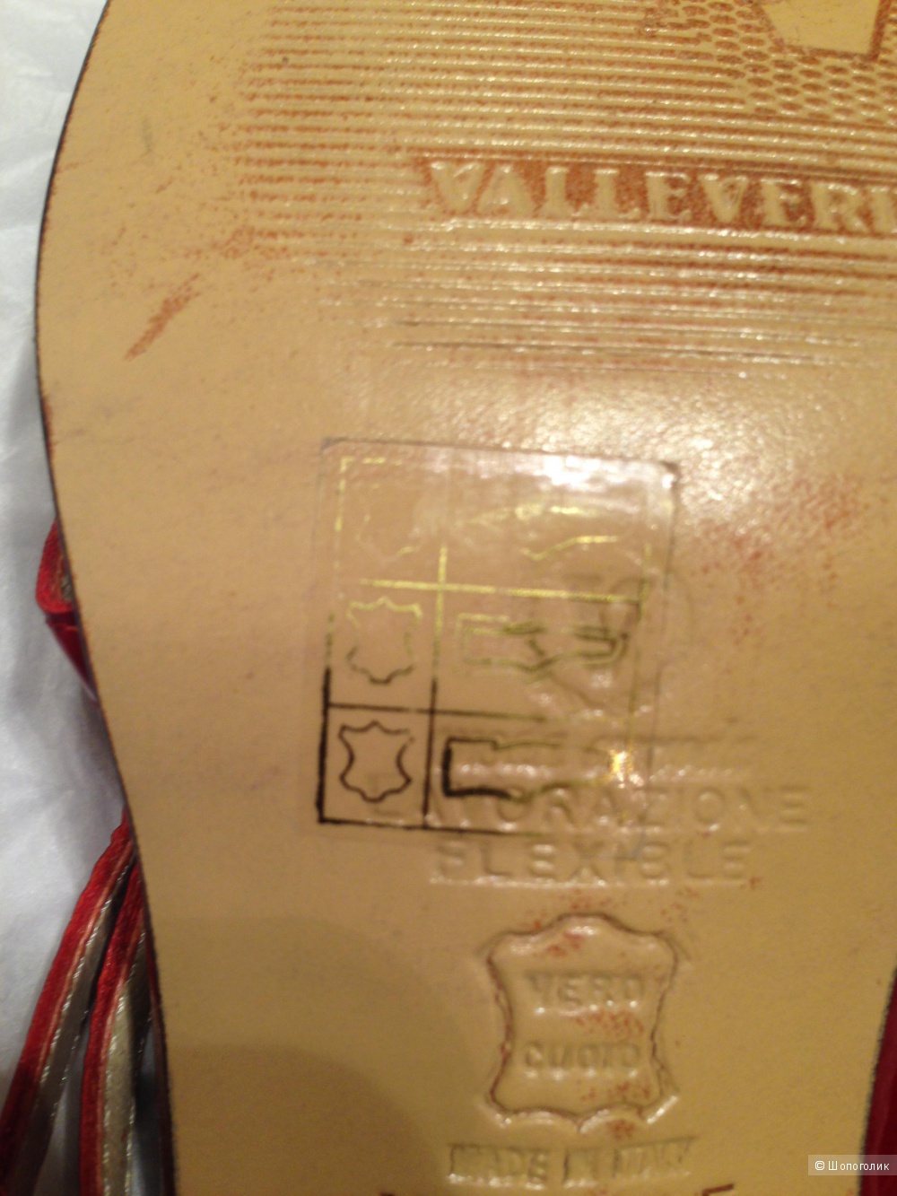 Босоножки сабо Valleverde, Италия, р.38 с ортопедической стелькой