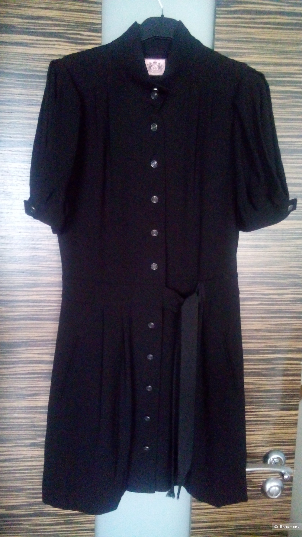 Платье брендовое черное JUICY COUTURE в размере 10