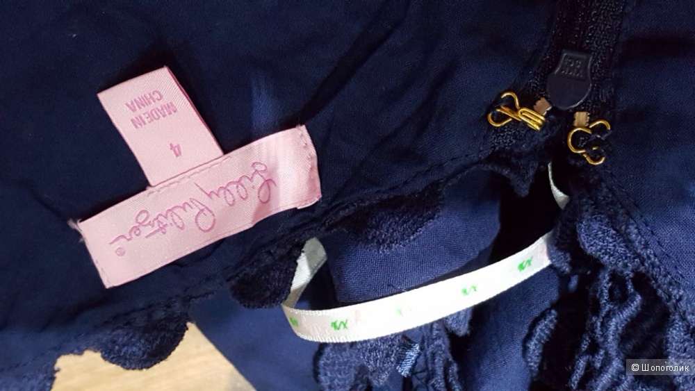 LillyPulitzer платье из рельефного кружева р.44 Новое.Оригинал