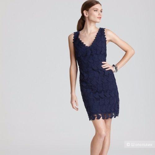 LillyPulitzer платье из рельефного кружева р.44 Новое.Оригинал