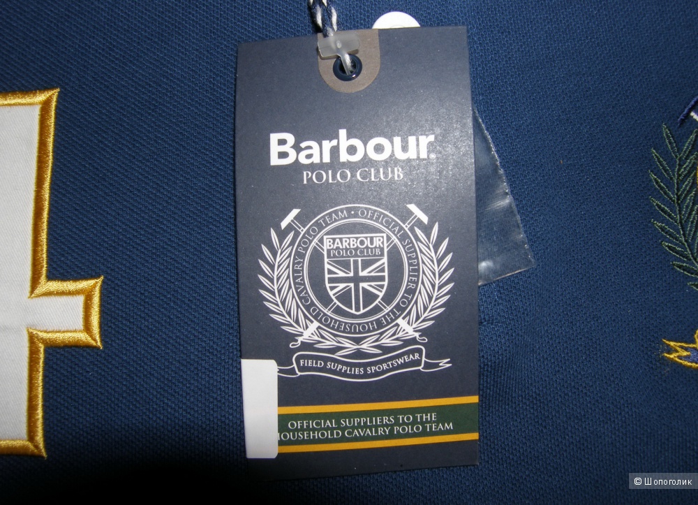 Мужская футболка поло Barbour