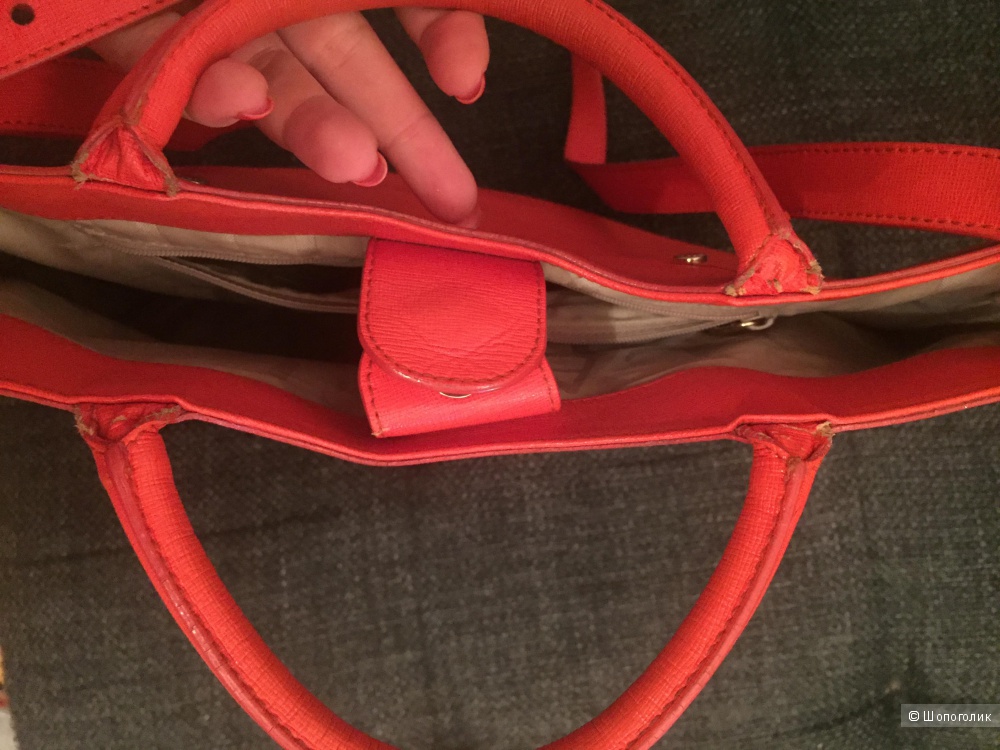 Оригинал. Сумка Furla. Модель Arianna. Сафьяновая Кожа