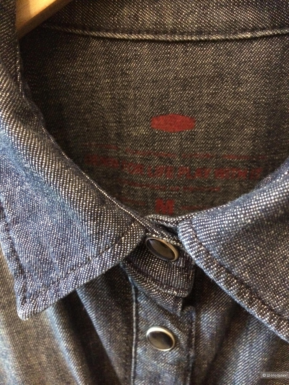 Рубашка джинсовая женская размер М бренд Gross