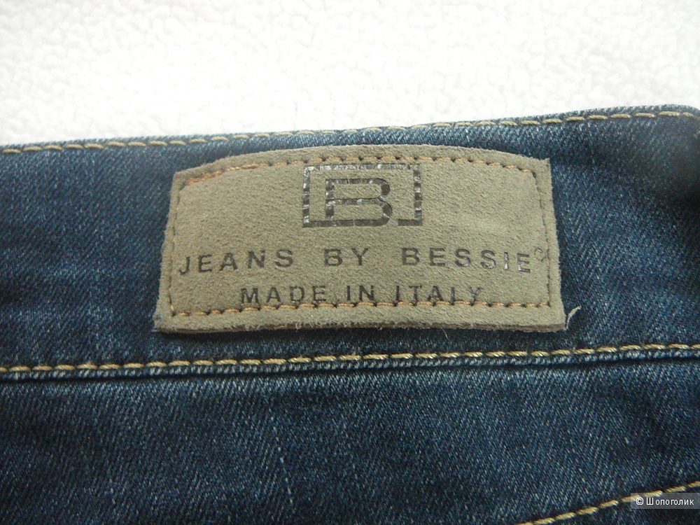 Джинсовые бриджи Jeans by Bessie р46 (Италия)