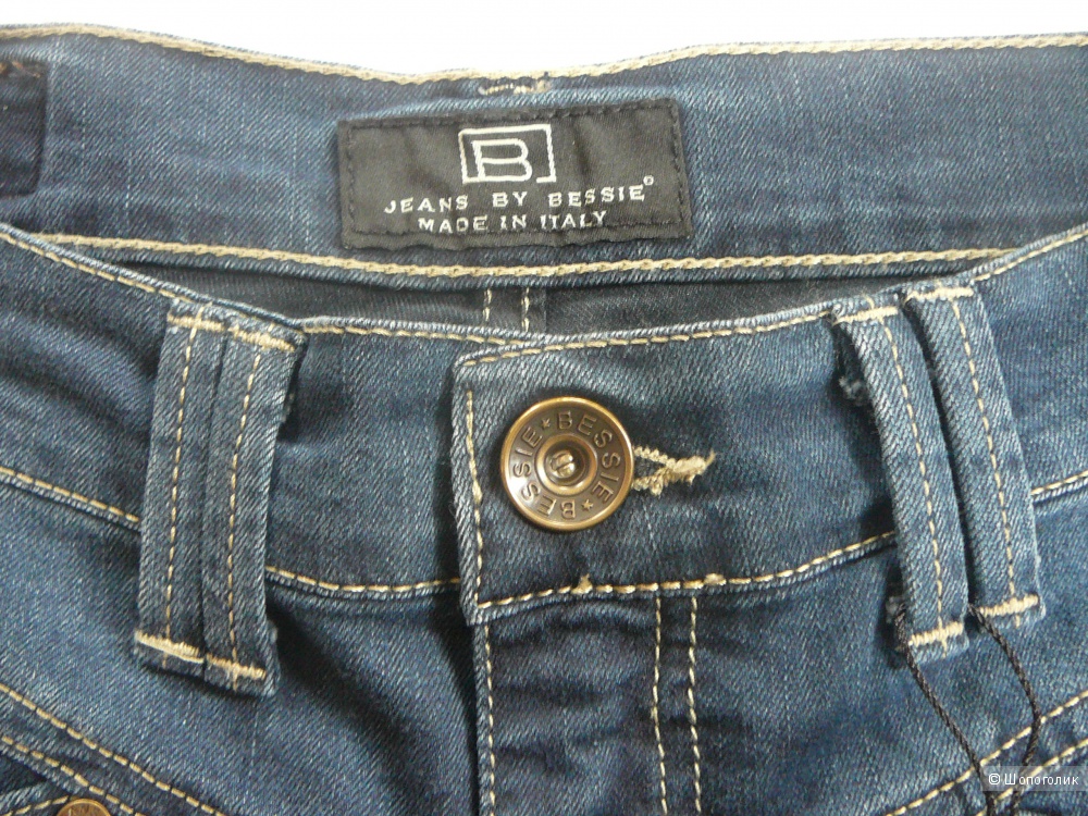 Джинсовые бриджи Jeans by Bessie р46 (Италия)