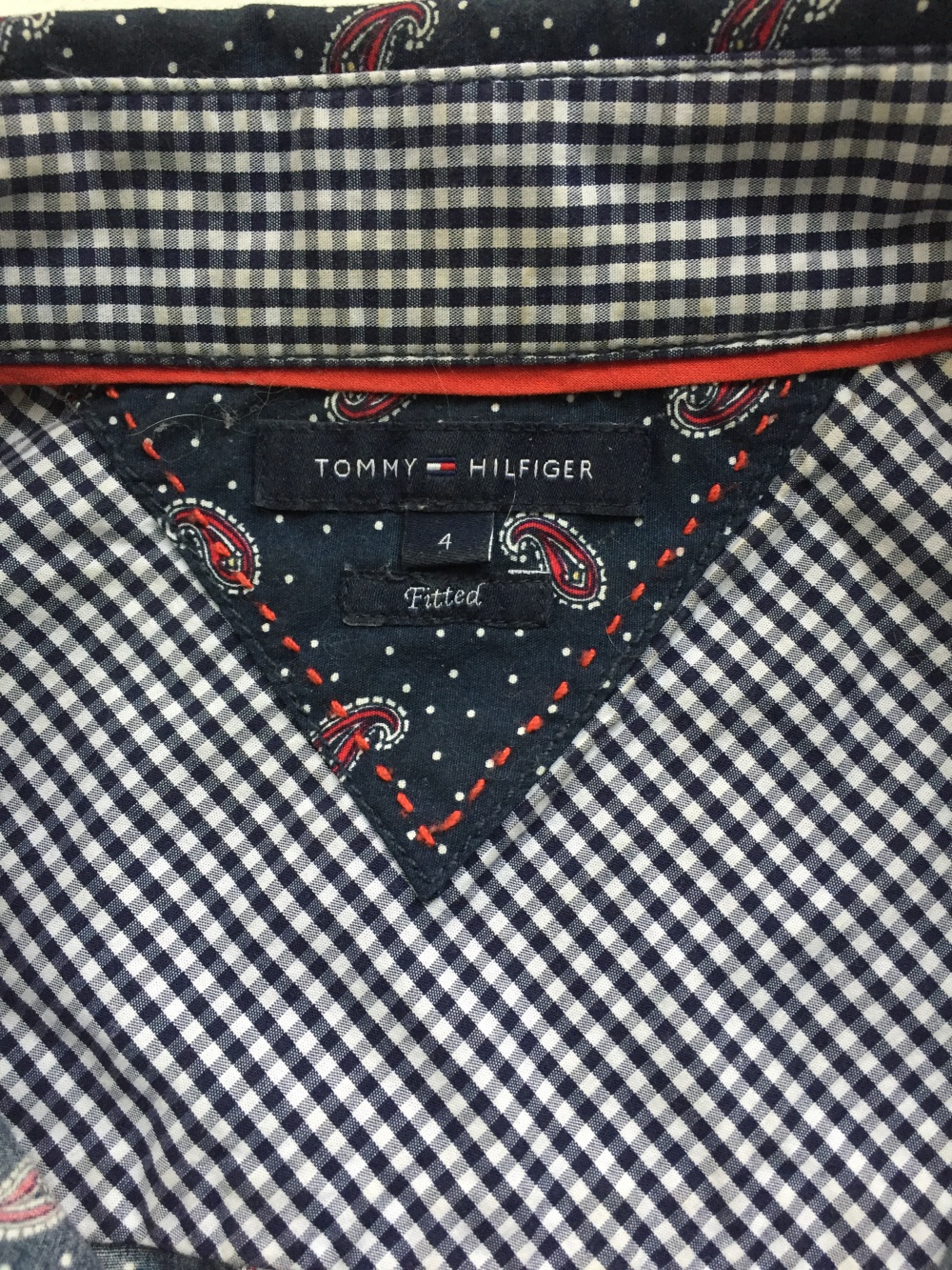 Рубашка Tommy Hilfiger, размер 4, б/у