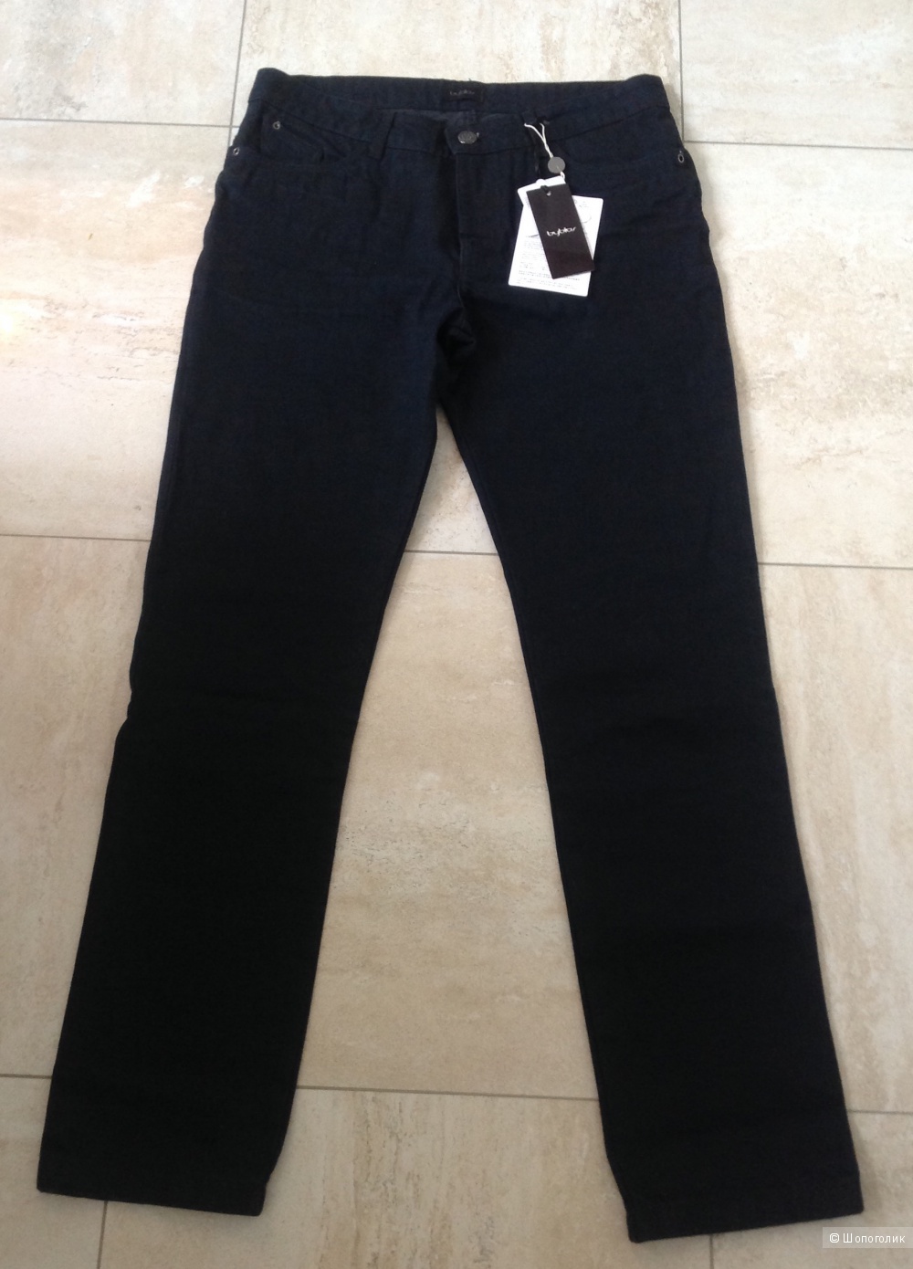Новые мужские итальянские черные джинсы byblos 38 размера
