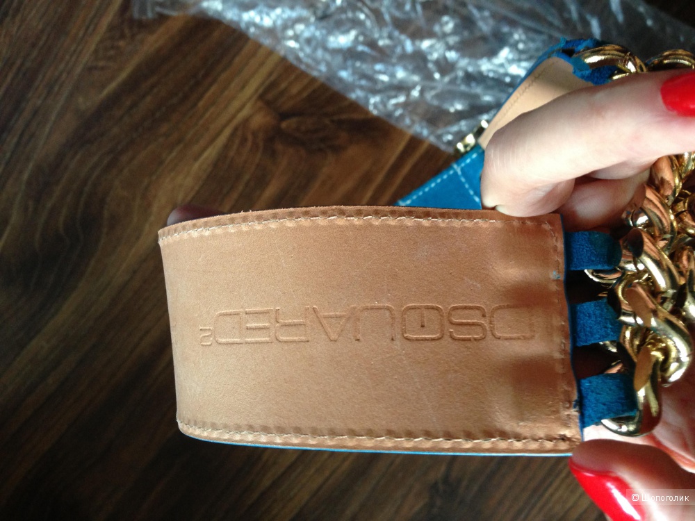 DSQUARED2 замшевый широкий ремень Новый.Оригинал. р.S