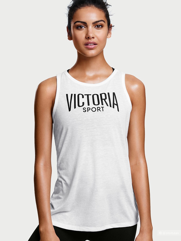 Майка спортивная белая VSX Victoria’s Secret