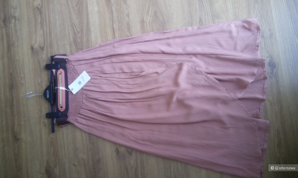 Красивая длинная юбка ,Турция, терракотовый цвет, на размер 44-46