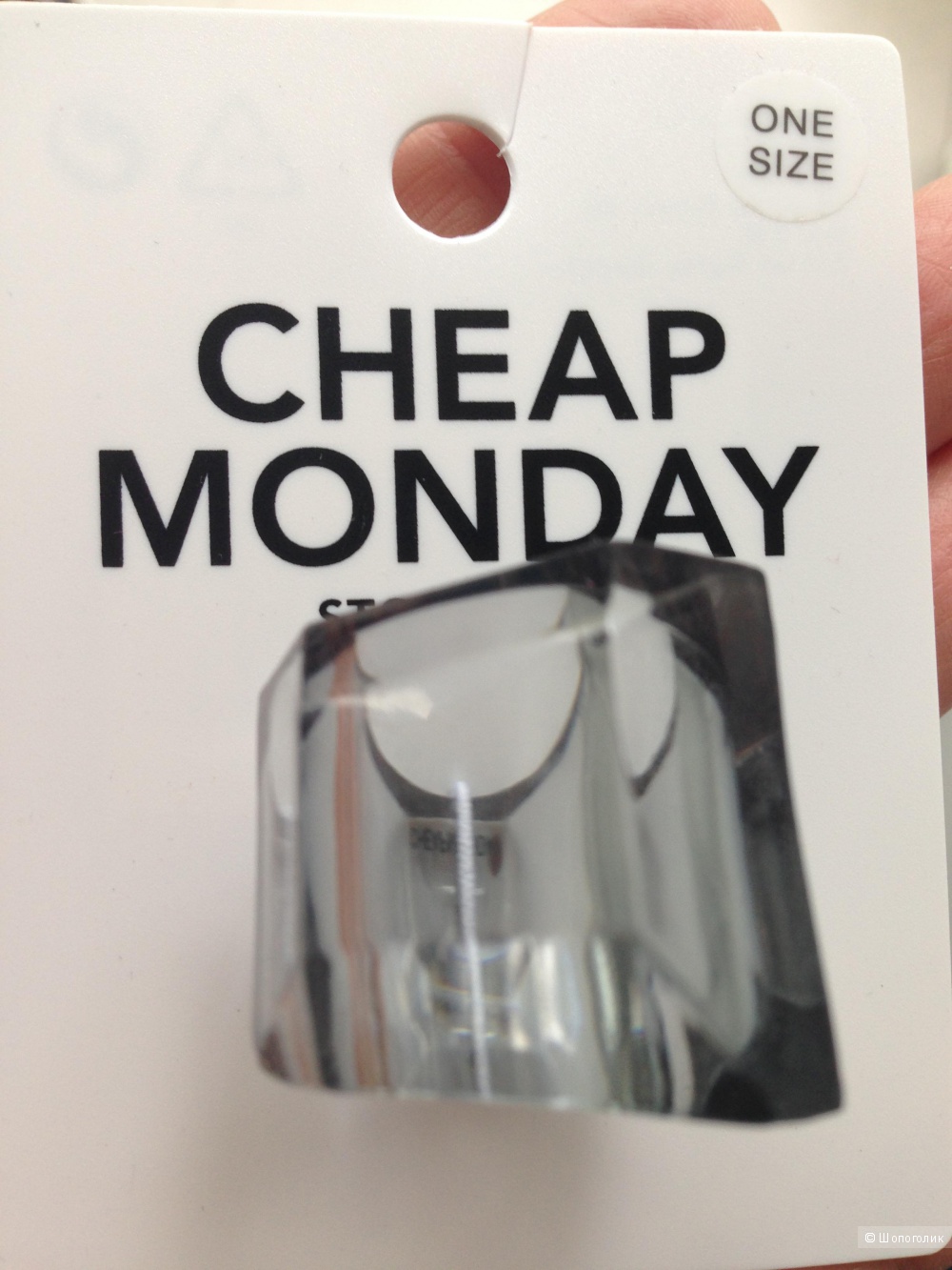 Новое кольцо Cheap Monday Edge (one size)