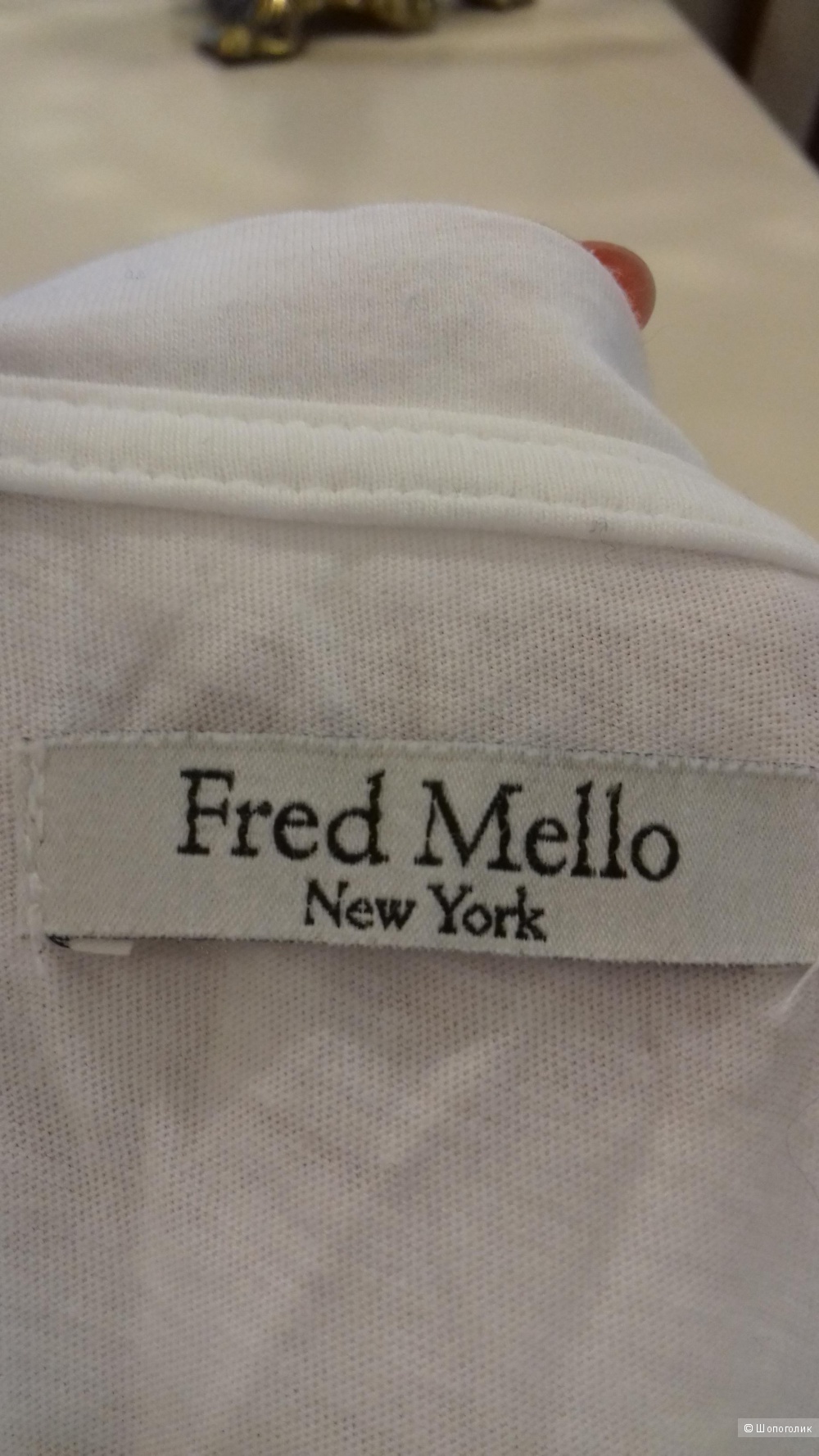 Футболка Fred Mello New York размер 44-46