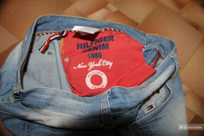 Удлиненные,джинсовые шорты,TOMMY HILFIGER,размер 27